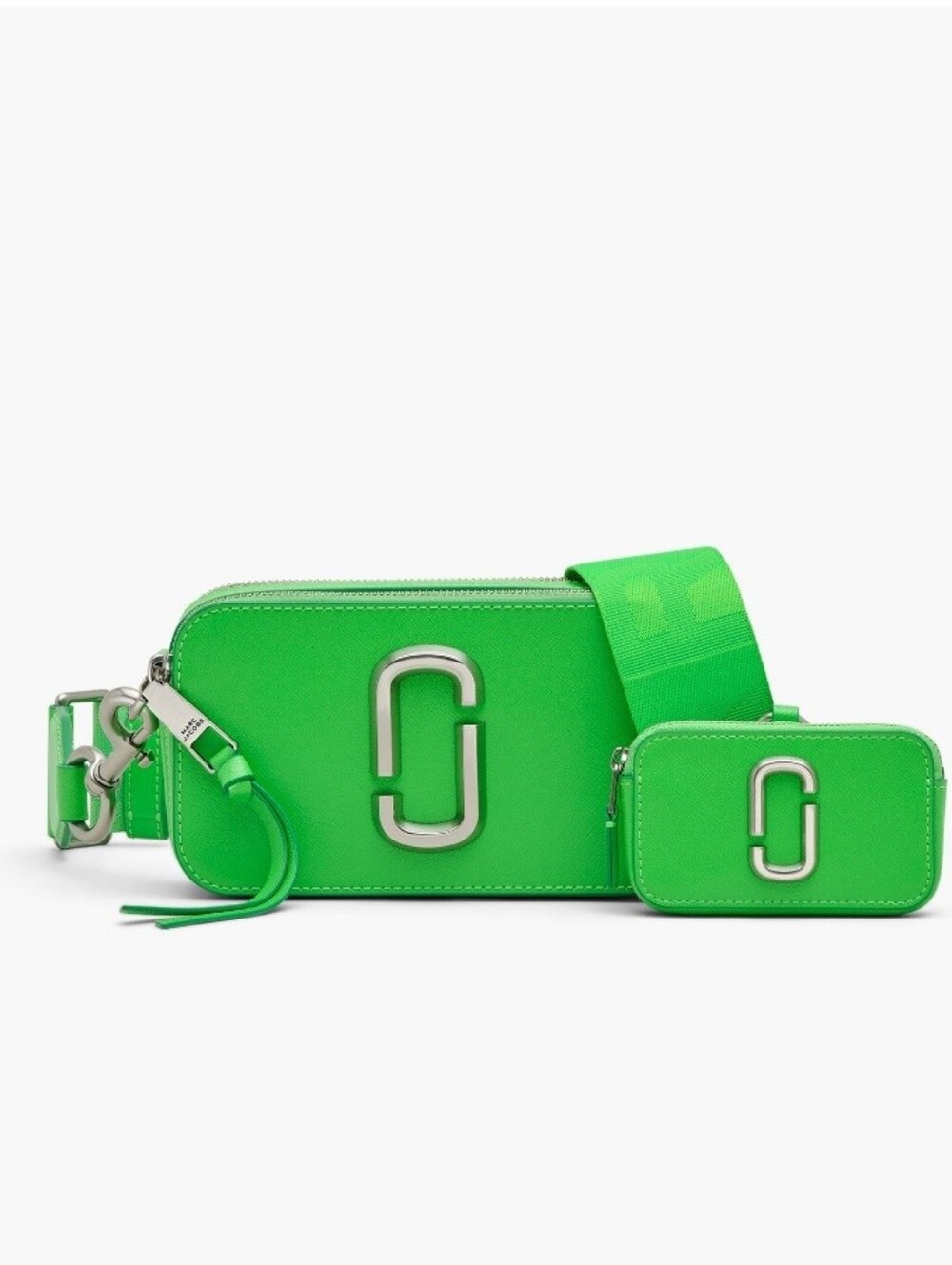 Marc Jacobs Snapshot Camera Bag with Detachable Coin Pouch — Bright Green
